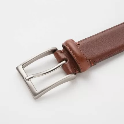 Uniqlo Italian Stitched Leather Men’s Belts Brown