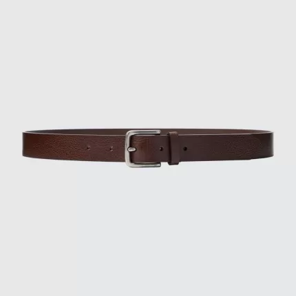 Uniqlo Italian Vintage Leather Narrow Men’s Belts Brown