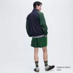 Uniqlo JW Anderson Colour Block Active Utility Shorts Men Green