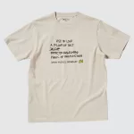 Uniqlo Jean-michel Basquiat Ut Printed T-shirt Men Beige