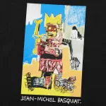 Uniqlo Jean-michel Basquiat Ut Printed T-shirt Men Black