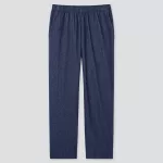 Uniqlo Jersey Relaxed Fit Ankle Length Pants (2021 Season) Men’s Blue