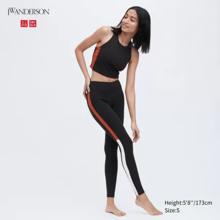 Uniqlo Jw Anderson Airism Uv Protection Soft Women’s Leggings Black