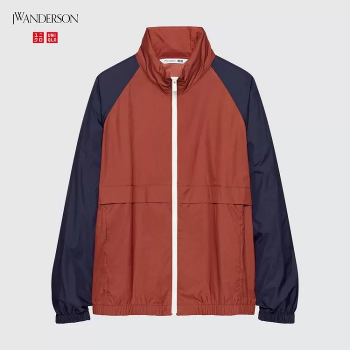 Uniqlo Jw Anderson Colour Block UV Protection Men’s Anorak Red