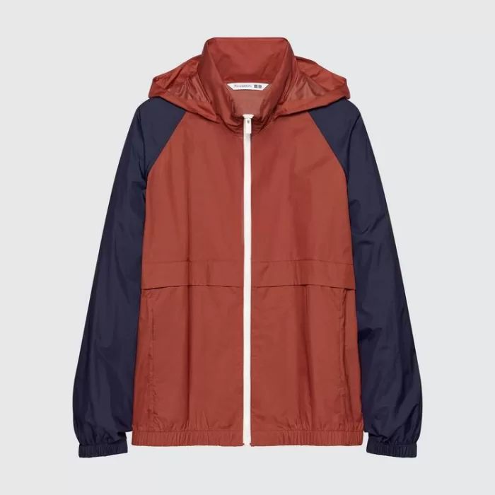 Uniqlo Jw Anderson Colour Block UV Protection Men’s Anorak Red