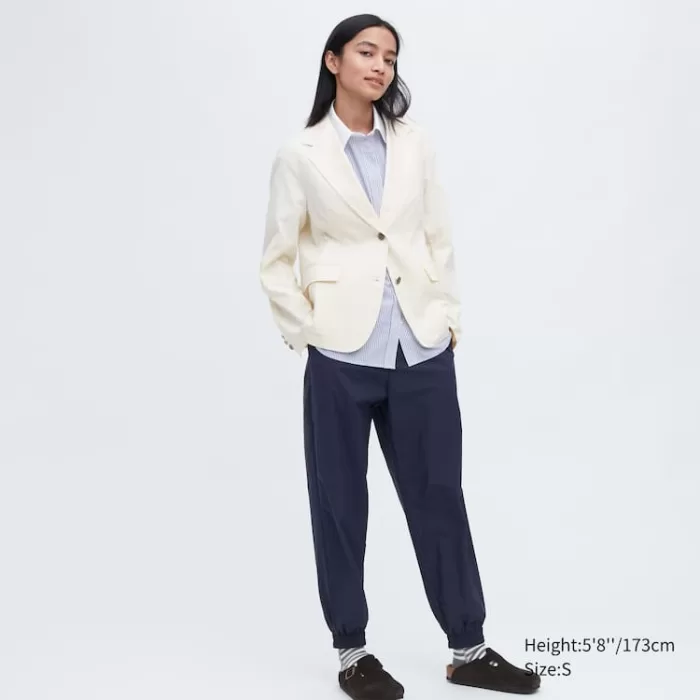 Uniqlo Jw Anderson Linen Blend Women’s Jackets White