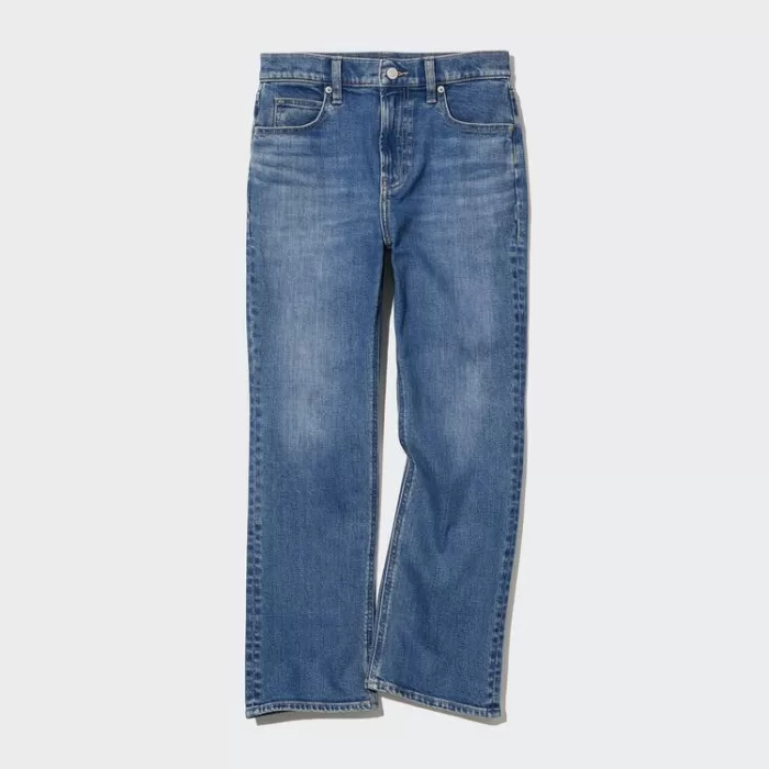 Uniqlo Kick Flared Women’s Jeans Blue