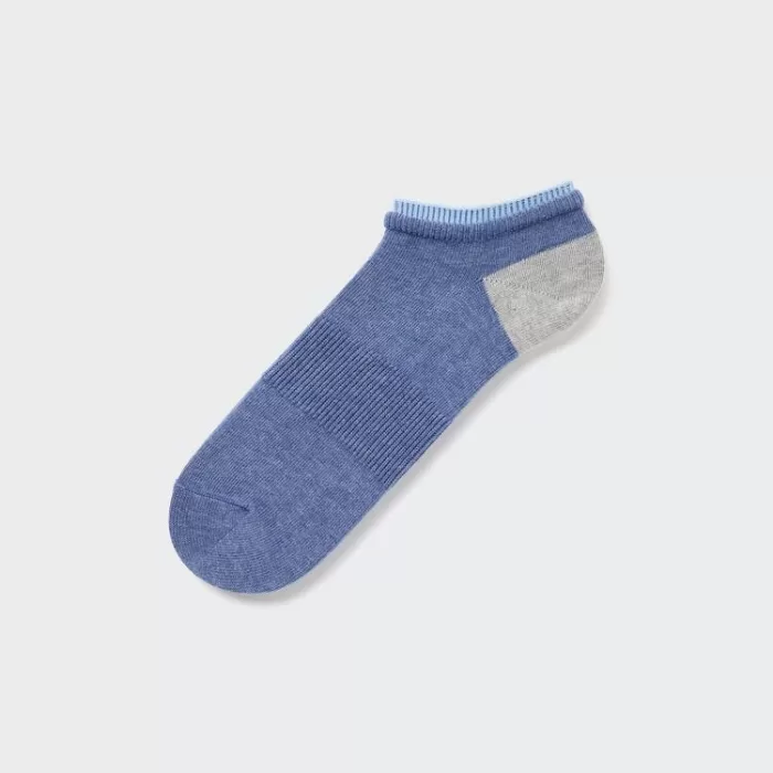 Uniqlo Layered Short Socks Men Blue