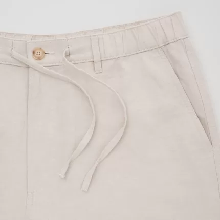 Uniqlo Linen Blend Men’s Shorts Beige