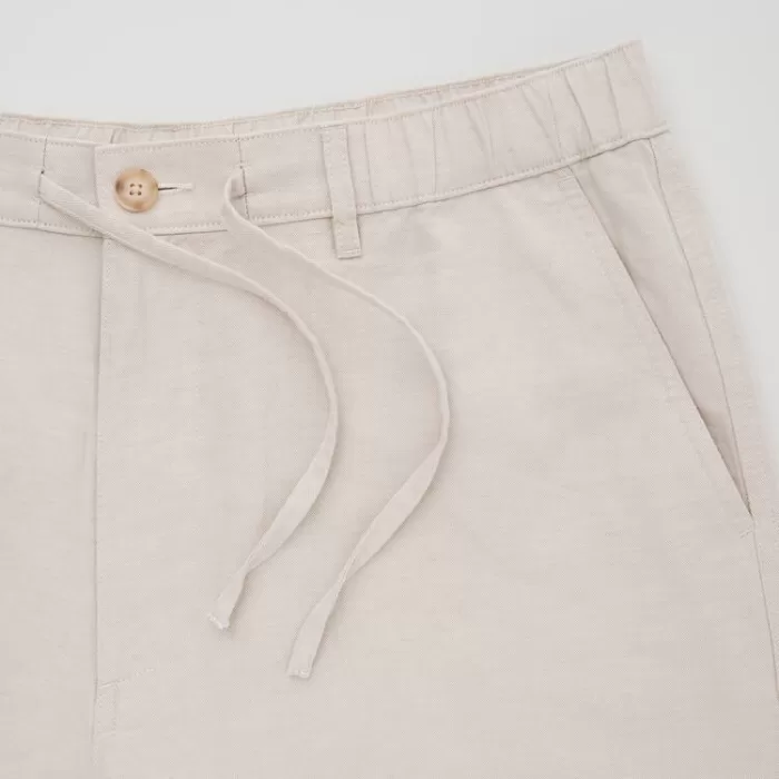 Uniqlo Linen Blend Men’s Shorts Beige