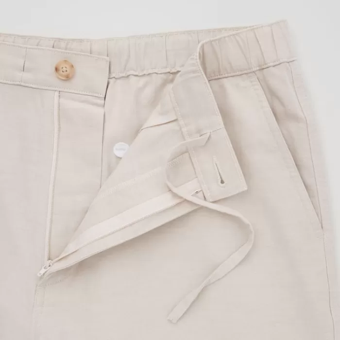 Uniqlo Linen Blend Men’s Shorts Beige