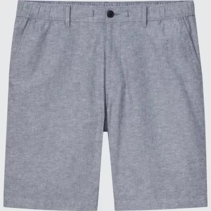 Uniqlo Linen Blend Men’s Shorts Blue