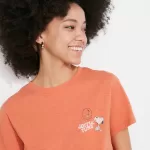 Uniqlo Love Sunshine & Peanuts Ut Printed Women’s T-Shirt Orange