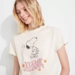 Uniqlo Love Sunshine & Peanuts Ut Printed Women’s T-Shirt White