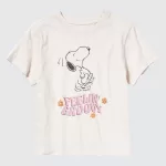 Uniqlo Love Sunshine & Peanuts Ut Printed Women’s T-Shirt White