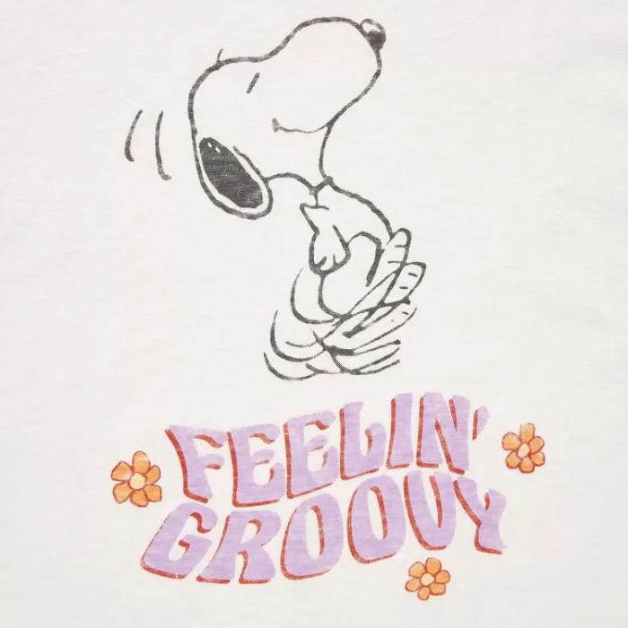 Uniqlo Love Sunshine & Peanuts Ut Printed Women’s T-Shirt White