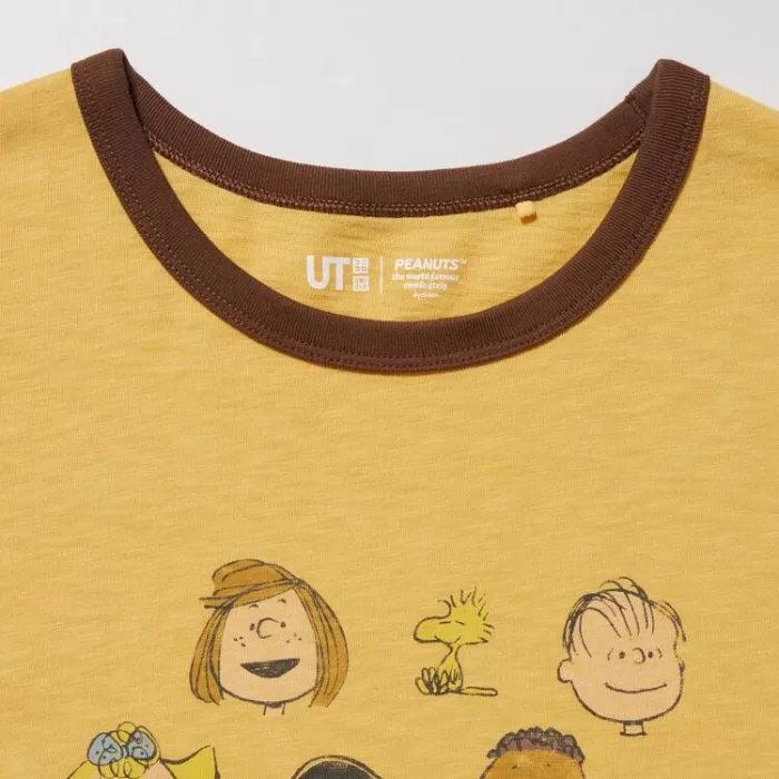 Uniqlo Love Sunshine & Peanuts Ut Printed Women’s T-Shirt Yellow