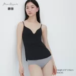 Uniqlo Mame Kurogouchi Airism Plunge Camisole Bras Women Black