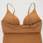 Uniqlo Mame Kurogouchi Airism Plunge Camisole Vest Women Brown