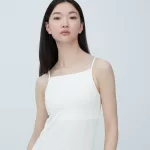 Uniqlo Mame Kurogouchi Airism Silk Camisole Vest Women White