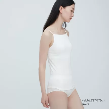 Uniqlo Mame Kurogouchi Airism Silk Camisole Women’s Bras White