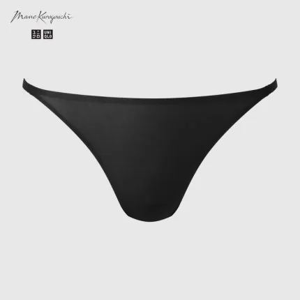 Uniqlo Mame Kurogouchi Sheer Thong Women’s Underwear Black