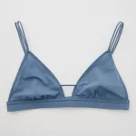 Uniqlo Mame Kurogouchi Sheer Triangle Wireless Women’s Bras Blue