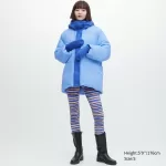 Uniqlo Marni Down Oversized Women’s Coats Blue