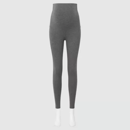 Uniqlo Maternity Leggings (2021 Season) Women Dark Grey