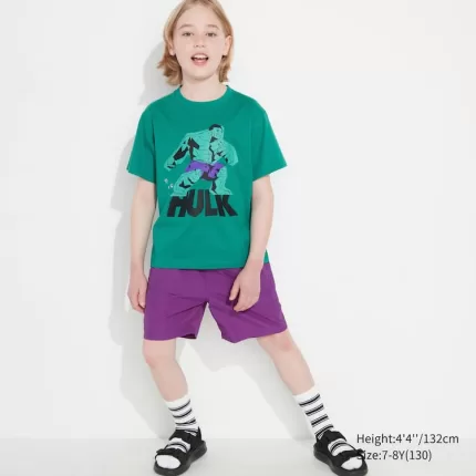 Uniqlo Mfa Utgp2023 Printed T-shirt Kids Green