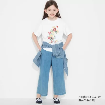 Uniqlo Mfa Utgp2023 Printed T-shirt Kids White