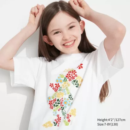 Uniqlo Mfa Utgp2023 Printed T-shirt Kids White