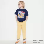 Uniqlo Mfa Utgp2023 Printed T-shirt for Boys Navy Blue