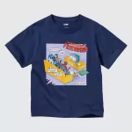 Uniqlo Mfa Utgp2023 Printed T-shirt for Boys Navy Blue