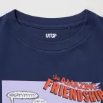 Uniqlo Mfa Utgp2023 Printed T-shirt for Boys Navy Blue