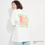 Uniqlo Mickey X Keith Haring Ut Printed Men’s White T-Shirt