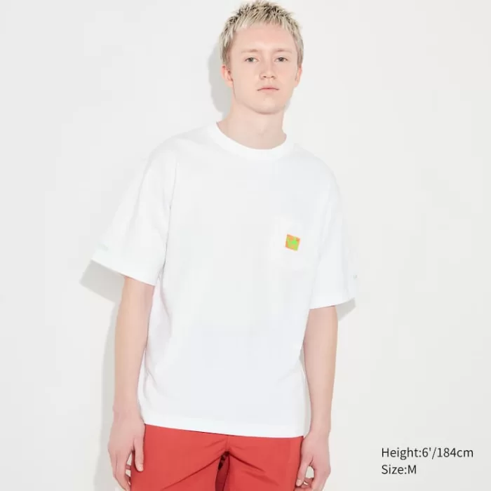 Uniqlo Mickey X Keith Haring Ut Printed Men’s White T-Shirt