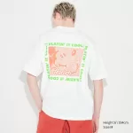 Uniqlo Mickey X Keith Haring Ut Printed Men’s White T-Shirt