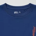 Uniqlo National Museum Of Nature And Science Tokyo Ut Printed T-Shirt Kids Blue