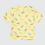 Uniqlo National Museum Of Nature And Science Tokyo Ut Printed T-shirt Kids Yellow