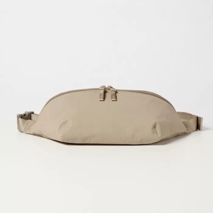 Uniqlo Nylon Crossbody Bags Men Beige