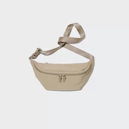 Uniqlo Nylon Crossbody Bags for Women Beige