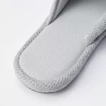 Uniqlo Open Toe Waffle Slippers Men Grey