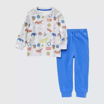 Uniqlo Paw Patrol Ut Baby Home Clothes Grey Blue