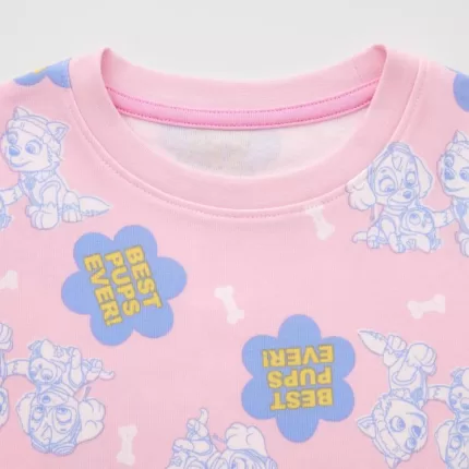 Uniqlo Paw Patrol Ut Baby Pink Home Clothes