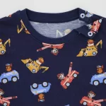 Uniqlo Paw Patrol Ut Printed Baby T-Shirt Blue