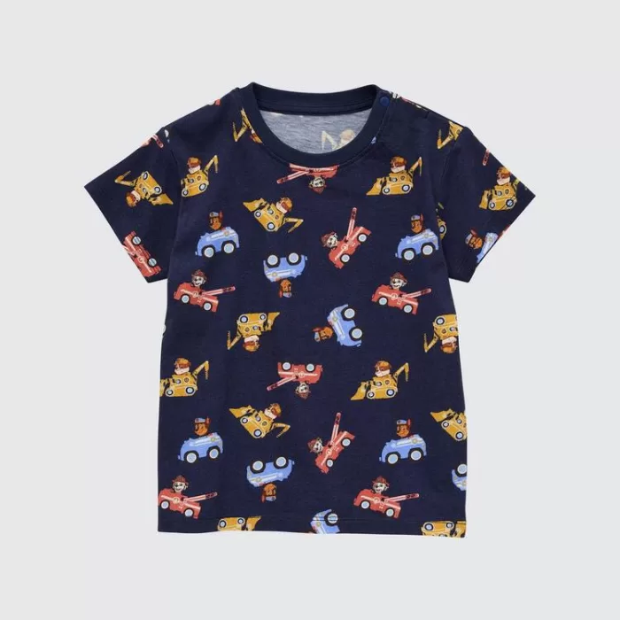 Uniqlo Paw Patrol Ut Printed Baby T-Shirt Blue