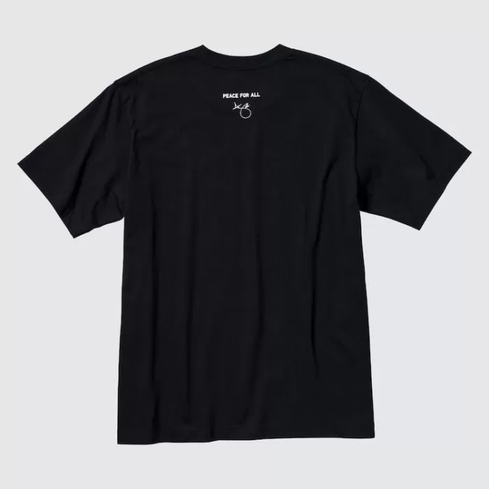 Uniqlo Peace For All Ut Printed T-Shirt (Adam Scott) Men’s Black