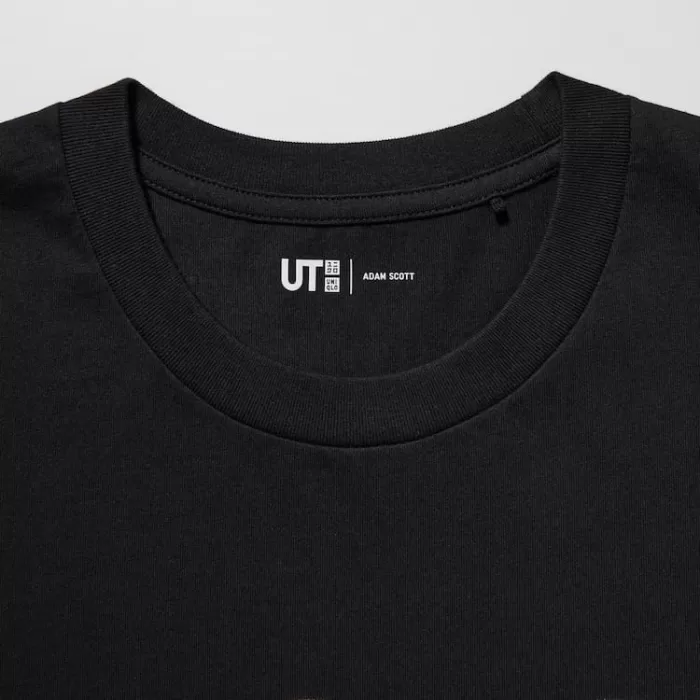 Uniqlo Peace For All Ut Printed T-Shirt (Adam Scott) Men’s Black