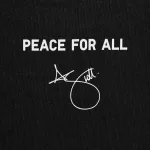 Uniqlo Peace For All Ut Printed T-Shirt (Adam Scott) Men’s Black